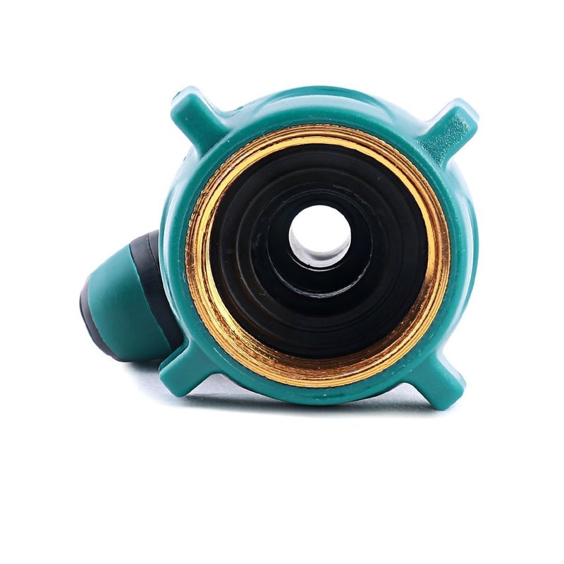 Wocst Garden Hose Splitter Water-pipe metal valves,Arthritis Friendly Fitting Shut Off Ball Valve Connector - Image 3